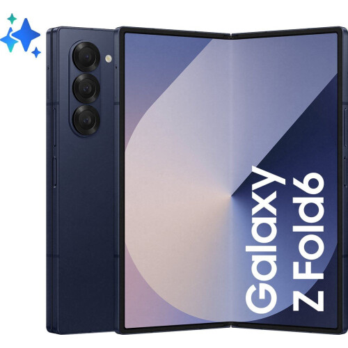 Samsung Galaxy Z Fold 6 - Snapdragon 8 Gen 3 - 256GB - Donkerblauw