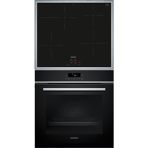 Siemens Pq613piaa Iq300 Inbouw Oven En Inductieplaat Kookset - 71 Liter Inhoud Oven - 3d Hetelucht Plus - 4 Kookzone_s - Powerboost-functie | Nieuw (outlet)