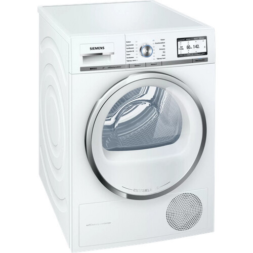 Siemens Wt47y780 - Warmtepompdroger - 8 Kg - Selfcleaning Condensor - 64 Db - Energieklasse A++ | Tweedehands (Refurbished)