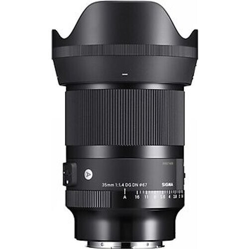 Sigma A 35 mm F1.4 DG DN 67 mm filter (geschikt voor Sony E-mount) zwart