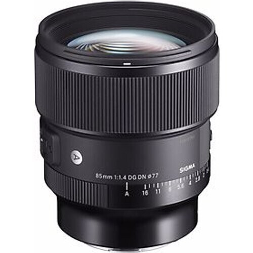Sigma A 85 mm F1.4 DG DN 77 mm filter (geschikt voor Sony E-mount) zwart
