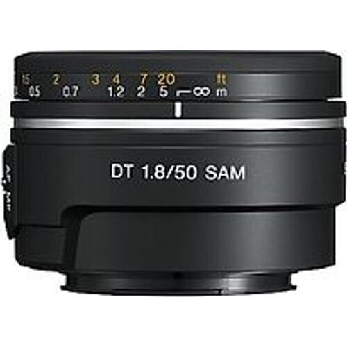 Sony 50 mm F1.8 DT SAM 49 mm filter (geschikt voor Sony A-mount) zwart