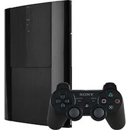 Sony PlayStation 3 super slim 12 GB SSD zwart [incl. draadloze controller]