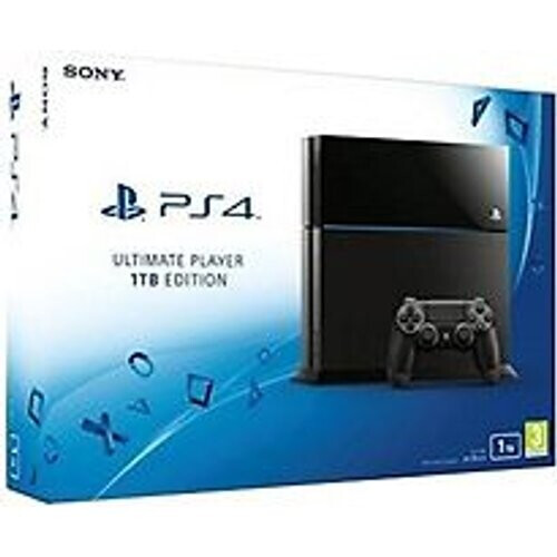 Sony PlayStation 4 1 TB [Ultimate Player Version incl. draadloze controller] glanzend zwart