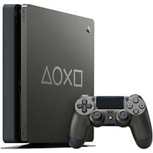 Sony PlayStation 4 slim 1 TB [Days of Play Limeted Edition incl. Wireless Controller] steel black