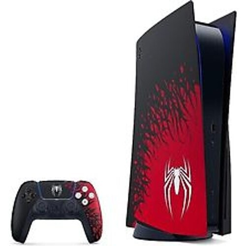Sony PlayStation 5 825 GB [Marvel’s Spider Man 2 Limeted Edition incl. Wireless Controller, ohne Gutschein] zwart