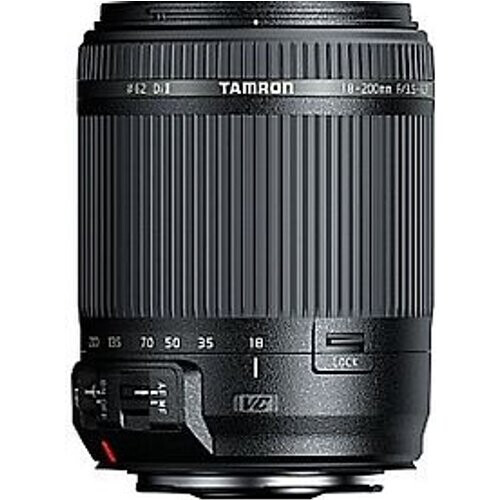 Tamron 18-200 mm F3.5-6.3 Di VC II 62 mm filter (geschikt voor Canon EF) zwart