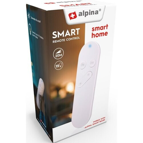 Tweedekans alpina Smart Home - Slimme Afstandsbediening - voor alpina Smart Lampen - Dimmen - Aan/Uit Zetten - tot 15 Lampen