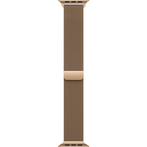 Tweedekans Apple Watch 44/45/46 mm MIlanees Bandje Goud