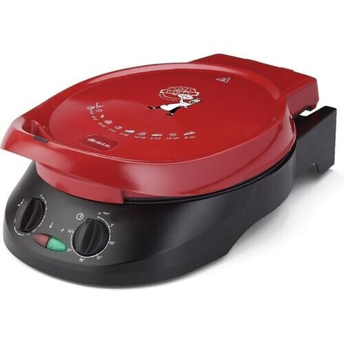 Tweedekans Ariete 908 1pizza('s) Zwart, Rood pizzamaker en -oven