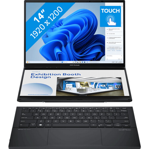 Tweedekans ASUS Zenbook Duo OLED Copilot+ PC UX8406CA-QL038W