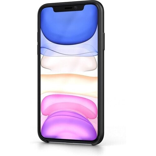 Tweedekans BeHello iPhone 11 Liquid Silicone Case Zwart
