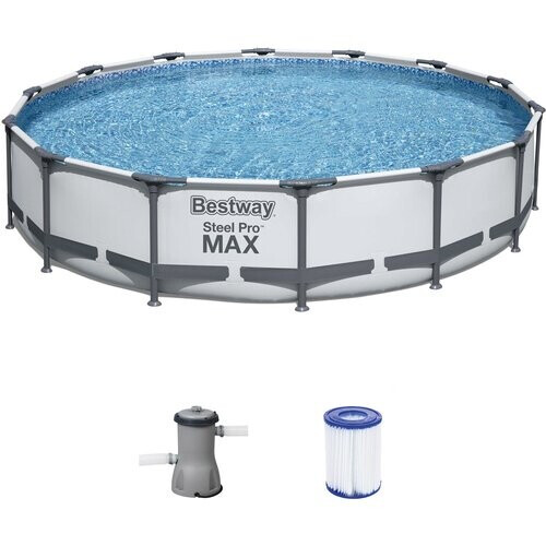 Tweedekans Bestway Steel Pro MAX zwembad - 427 x 84 cm