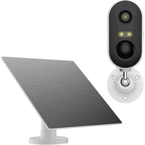 Tweedekans Beveiligingscamera en zonnepaneel | Buiten | WIFI