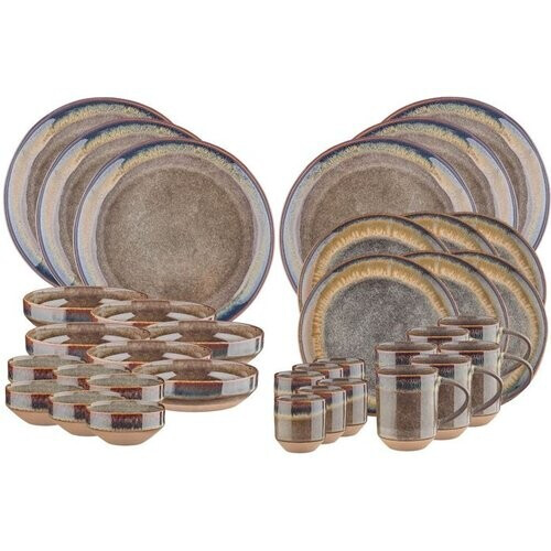 Tweedekans Bjorn servies The Full Service GENESIS - 36 pieces - Basalt