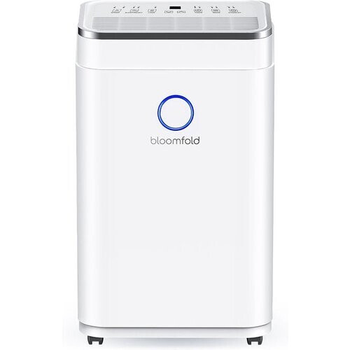 Tweedekans Bloomfold Luchtontvochtiger - 16L per Dag - Incl. Was-droog Functie - Geschikt voor Woonkamer, Slaapkamer, Kelder & Badkamer - Dehumidifier - Wit