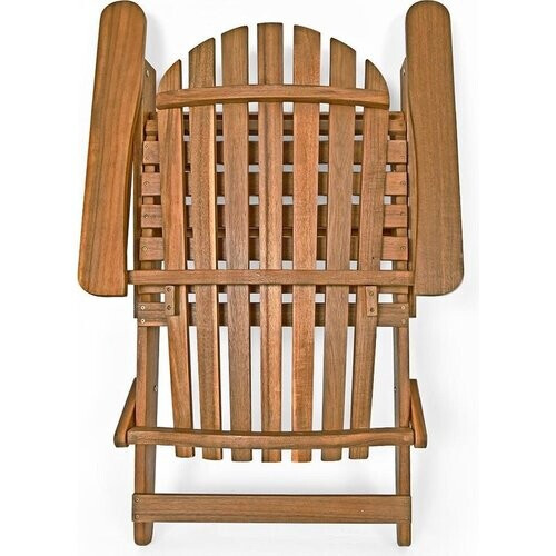 Tweedekans Casaria Adirondack Tuinstoel – Inklapbaar & Ergonomisch – 84 x 69 x 94 cm – Acacia