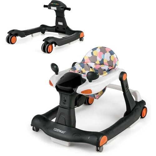 Tweedekans Coast Baby Loopfiets met Muziek - Zwart - 6-18 Maanden