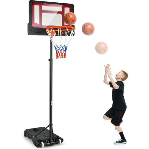 Tweedekans Coast Basketbalstandaard met Basketbalkorf - 154-210 cm - Verstelbare Hoogte