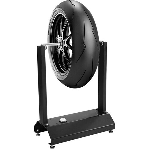 Tweedekans Coast Draagbare Motorfiets Wiel Balancer met Verstelbare Kegels 40,5 x 22 x 51 cm