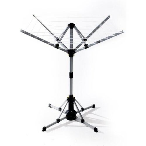 Tweedekans Ezeespinner Elektrische Ronddraaiende Droogmolen – Inklapbaar Droogrek met Automatische Uitschakeling – Draagkracht tot 25 KG – Afstandsbediening – 10W