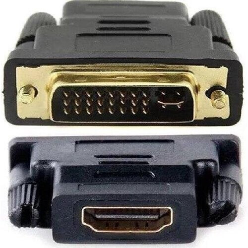 Tweedekans Garpex® Set van 2 adapters - DVI 24+1 naar HDMI Adapter + DVI 24+5 naar HDMI adapter - Male to HDMI Female Converter - 1080P