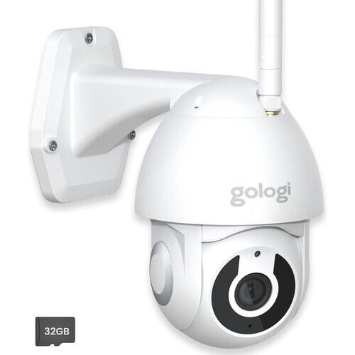 Tweedekans Gologi Superior Outdoorcamera - Buiten camera met nachtzicht - Beveiligingscamera met kabel - Security camera - 3MP - Met wifi en app - Wit
