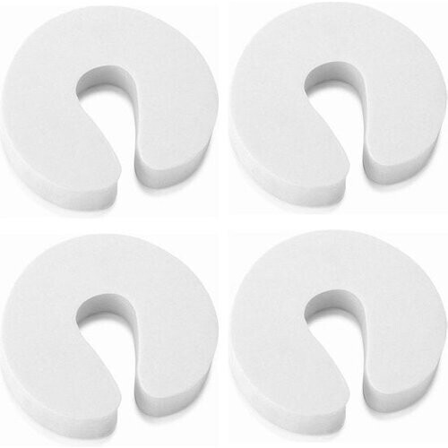 Tweedekans GS deurstopper / deurklem foam - 4 stuks - Kinderbeveiliging