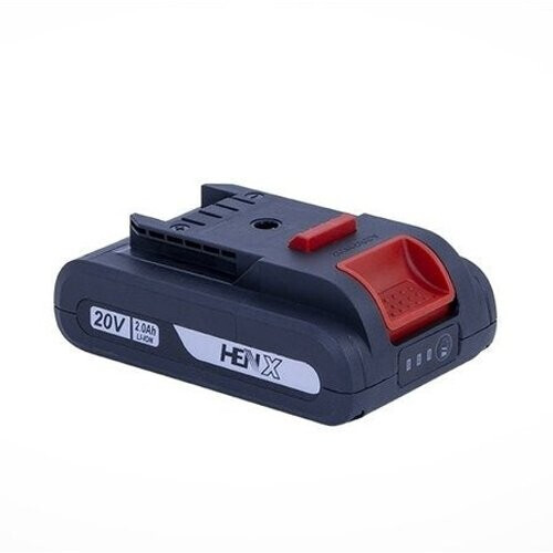 Tweedekans HENX oplaadbare batterij H18B40 voor 20V apparaat 4000mAh batterijcapaciteit grijs