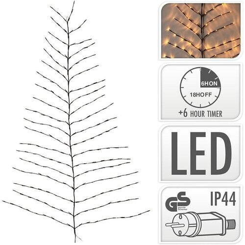 Tweedekans Home & Styling Lichtketting met Timer - 130x200cm - Warm wit