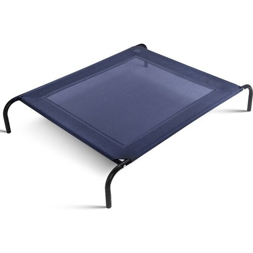 Tweedekans Hondenbed Tuin Ligstoel Outdoor Hond - Grijs - 110 x 80 x 18 cm - Metaal