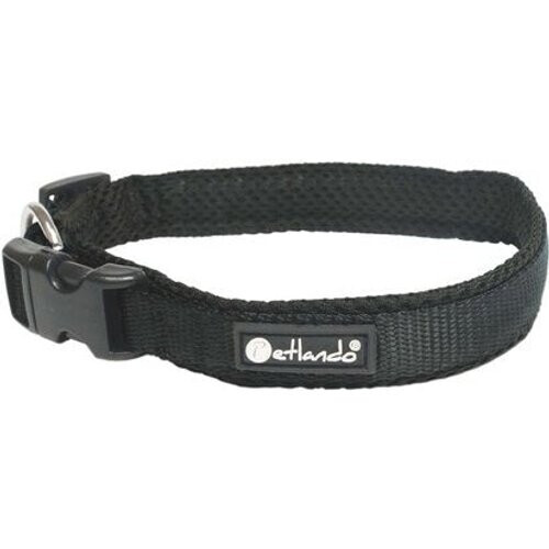 Tweedekans Hondenhalsband Petlando Mesh Collar XL Zwart 55-60cm