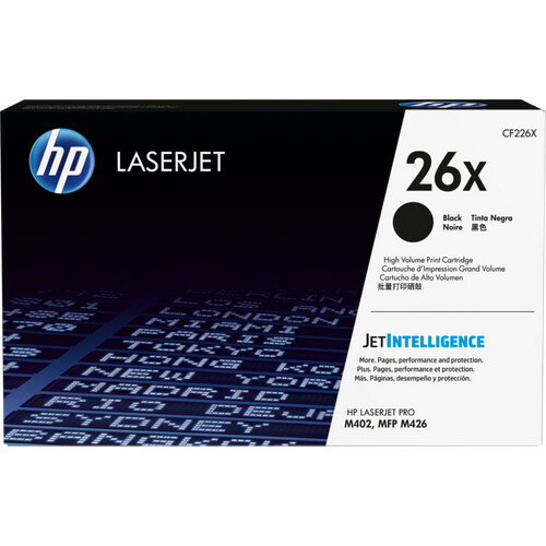 Tweedekans HP 26X LaserJet Toner Zwart (Hoge Capaciteit)