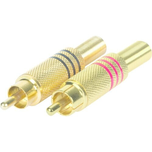 Tweedekans HQ-Power Rca-plug - 2 x mannelijk