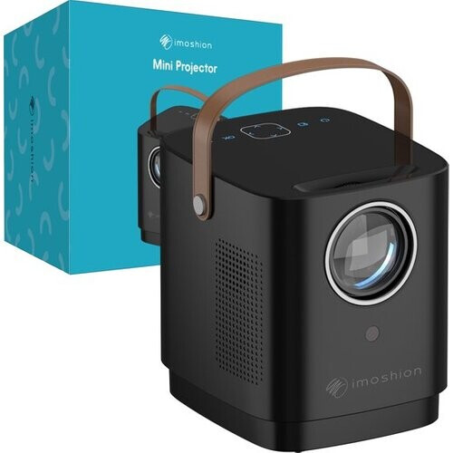 Tweedekans iMoshion Draagbare Beamer - Full HD Mini Beamer / Projector - Streamen via WiFi - Zwart