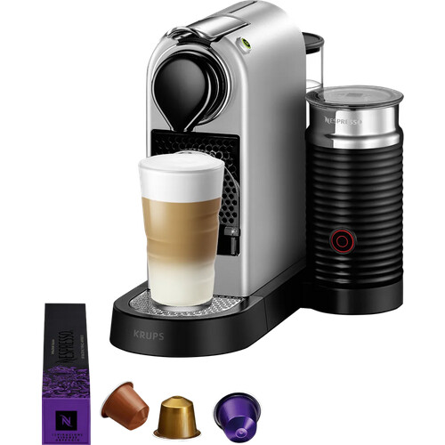 Tweedekans Krups Nespresso Citiz & Milk XN761B Zilver