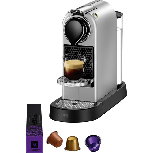 Tweedekans Krups Nespresso Citiz XN741B Zilver