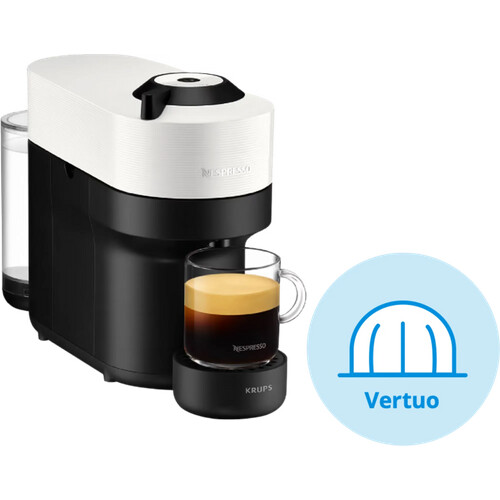 Tweedekans Krups Nespresso Vertuo Pop XN9201 Coconut White