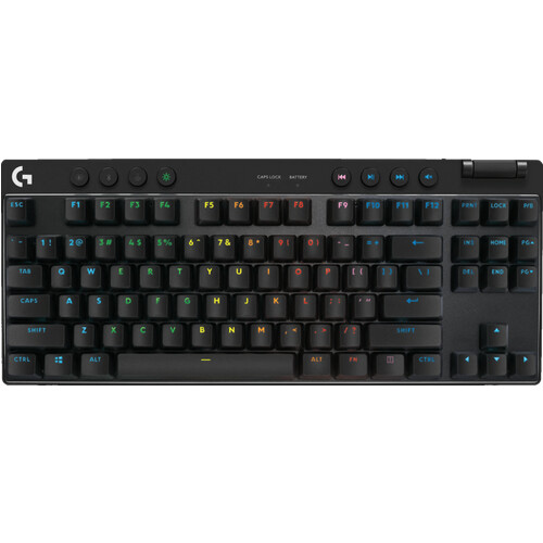 Tweedekans Logitech G PRO X TKL Lightspeed Gaming Toetsenbord Qwerty Zwart