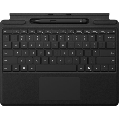 Tweedekans Microsoft Surface Pro Type Cover met Slim Pen Zwart Qwerty