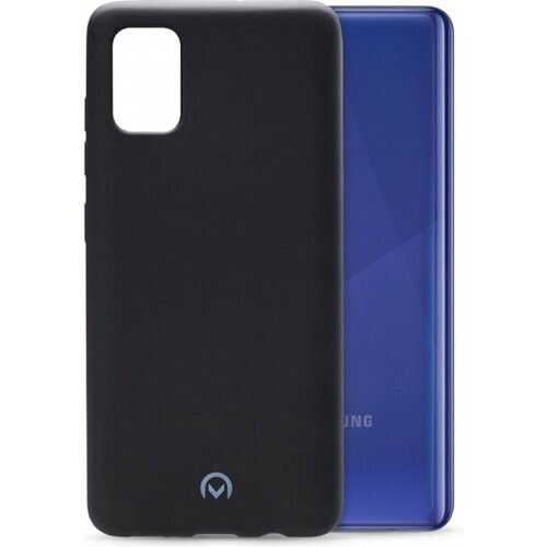 Tweedekans Mobilize Rubber Gelly Telefoonhoesje geschikt voor Samsung Galaxy A41 Hoesje Flexibel TPU Backcover - Matt Black