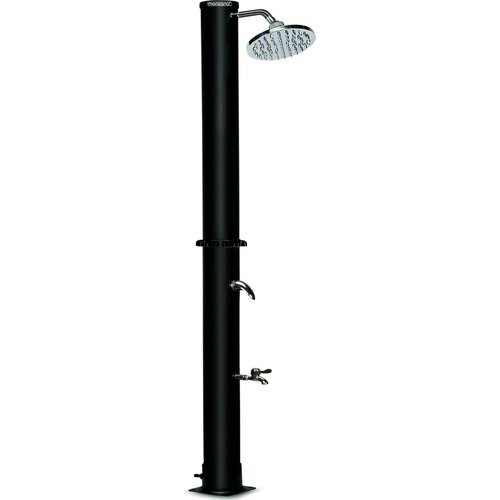Tweedekans Monzana Buitendouche - Solar UV Bestendig 215cm - Zwart Zilver