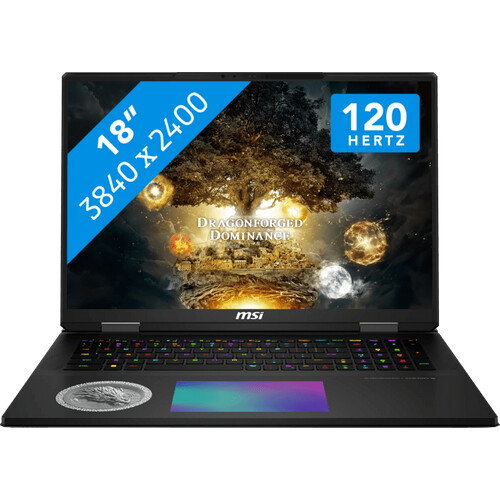 Tweedekans MSI Titan 18 HX Dragon Edition Norse Myth A2XWJG-405NL