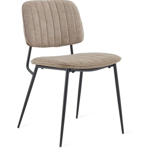 Tweedekans Multifurn Sol Eetkamerstoel - Duopack - Taupe - maat standaard