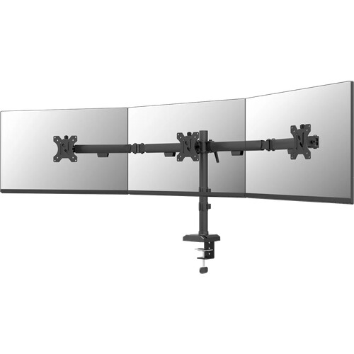 Tweedekans Neomounts NERO DS60-600BL3 Monitorarm Zwart