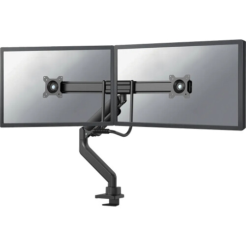 Tweedekans Neomounts NEXT Core DS75-450BL2 Crossbar Monitorarm Gasgeveerd - Zwart