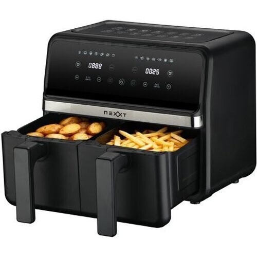 Tweedekans NEXXT CO231025 - Airfryer - Zwart - 2200 W - Aantal frituurmanden: 2 - 4L-4L
