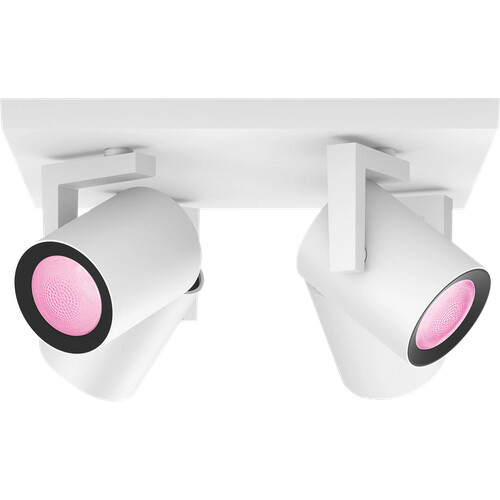 Tweedekans Philips Hue Argenta Opbouwspot White and Color - Wit - 4-spots