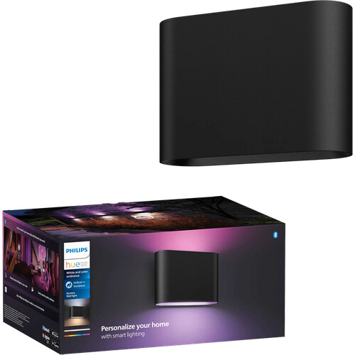 Tweedekans Philips Hue Dymera muurlamp - White and Color - Zwart