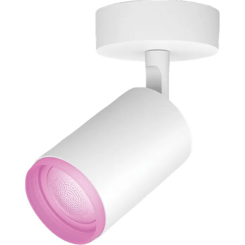 Tweedekans Philips Hue Fugato Opbouwspot White and Color - Wit - 1-spot